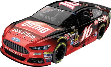 2015 Greg Biffle 1/24th Ortho "Bug B gon" Fusion