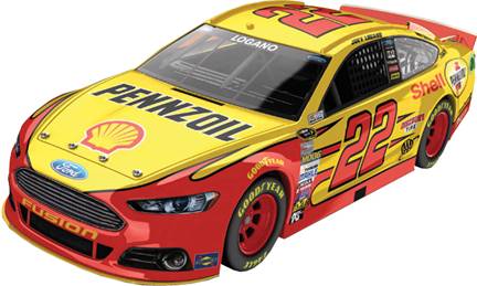 2015 Joey Logano 1/24th Pennzoil car