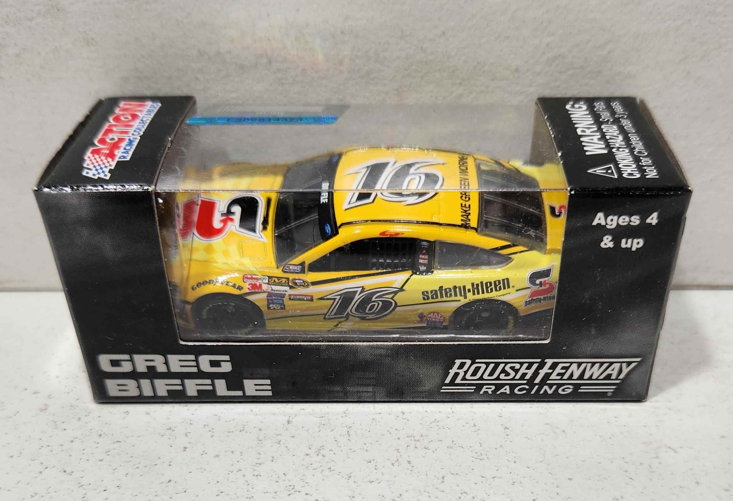 2015 Gregg Biffle 1/64th Safety Kleen Pitstop Series Fusion