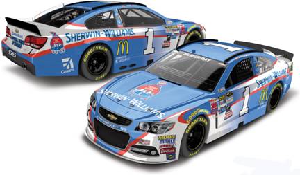 2015 Jamie McMurray 1/24th Sherwin-Williams Chevrolet SS