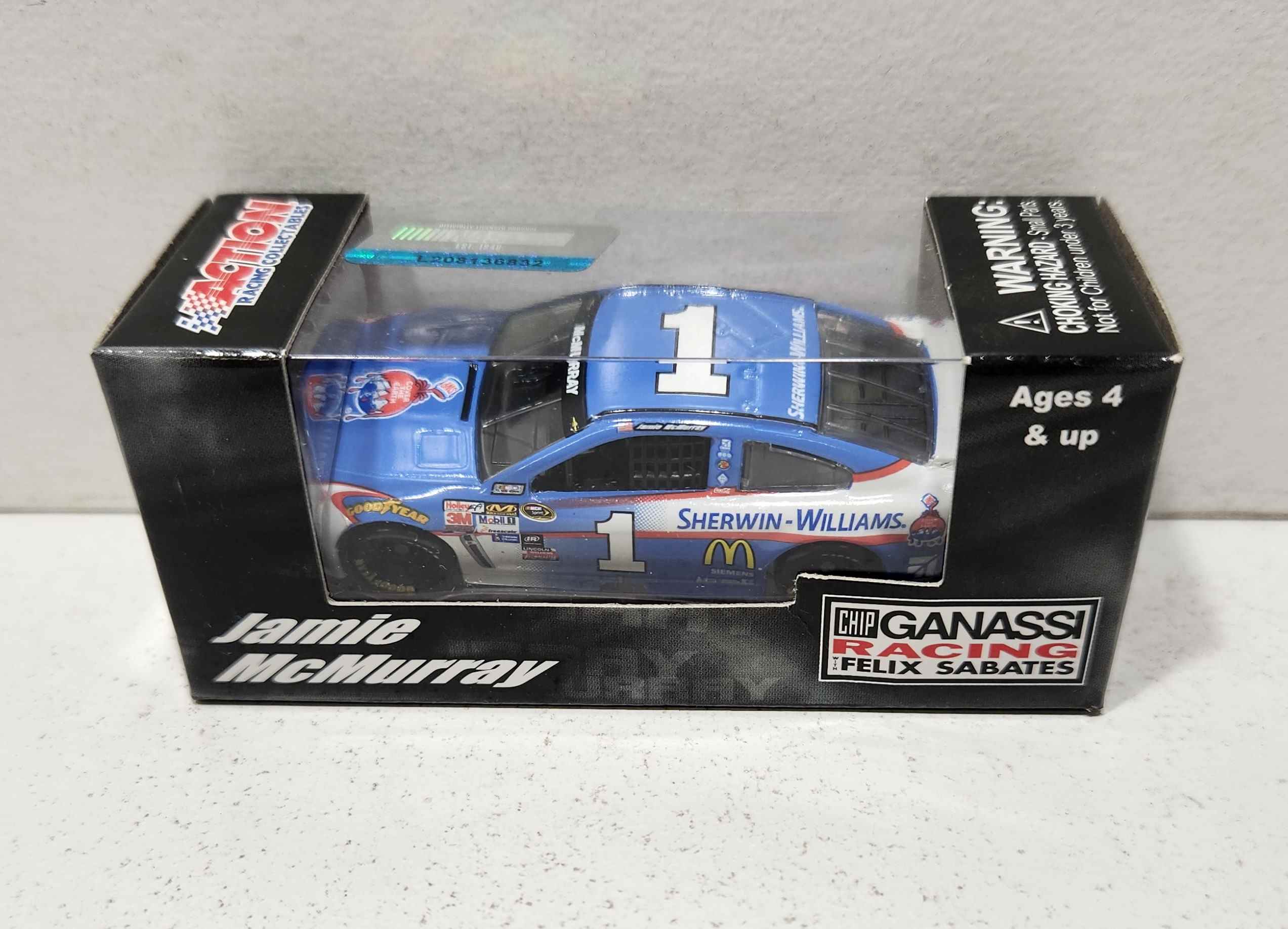 2015 Jamie McMurray 1/64th Sherwin-Williams Pitstop Series Chevrolet SS