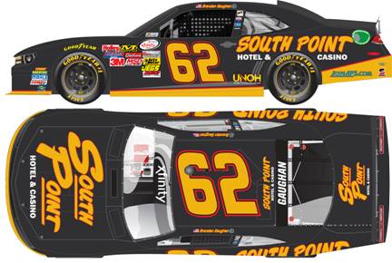 2015 Brendan Gaughan 1/64th South Point Hotel & Casino "XFINITY Series" Pitstop Series car