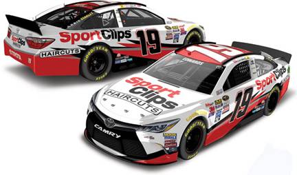 2015 Carl Edwards 1/64th Sport Clips Pitstop Series car