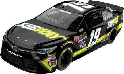 2015 Carl Edwards 1/64th Subway Pitstop Series car