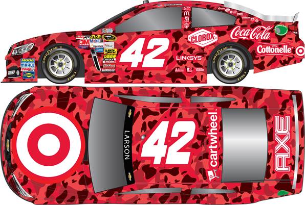 2015 Kyle Larson 1/64th Target "Camo" Pitstop Series car