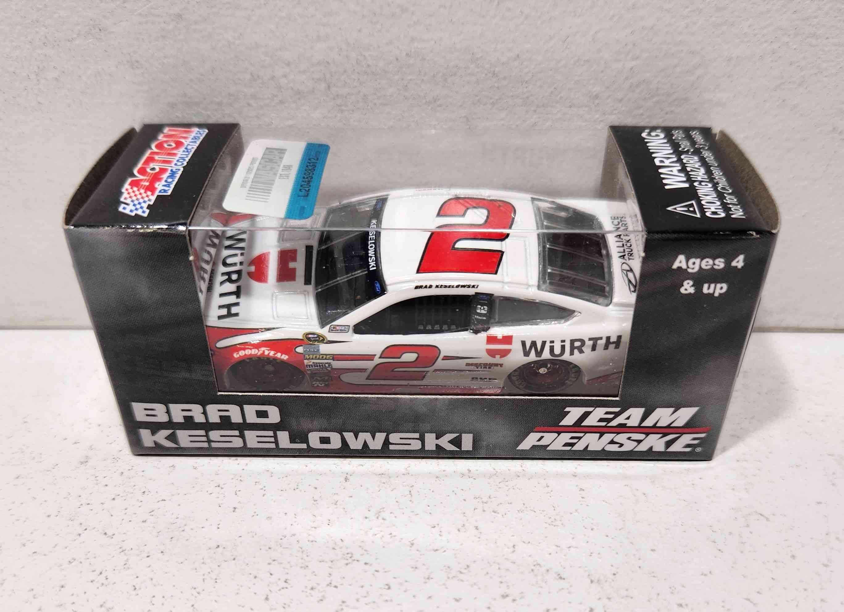 2015 Brad Keselowski 1/64th Wurth Pitstop Series Fusion