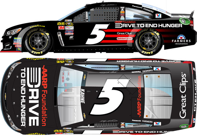 2016 Kasey Kahne 1/64th AARP/DTEH Pitstop Series car
