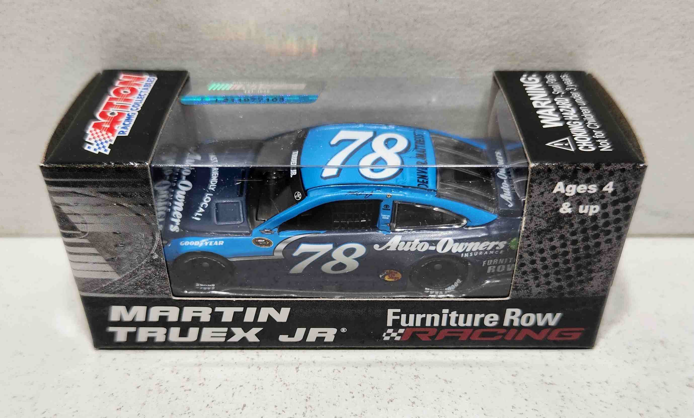 2016 Martin Truex Jr 1/64th Auto-Owners "Darlington Throwback" Pitstop Series Camry