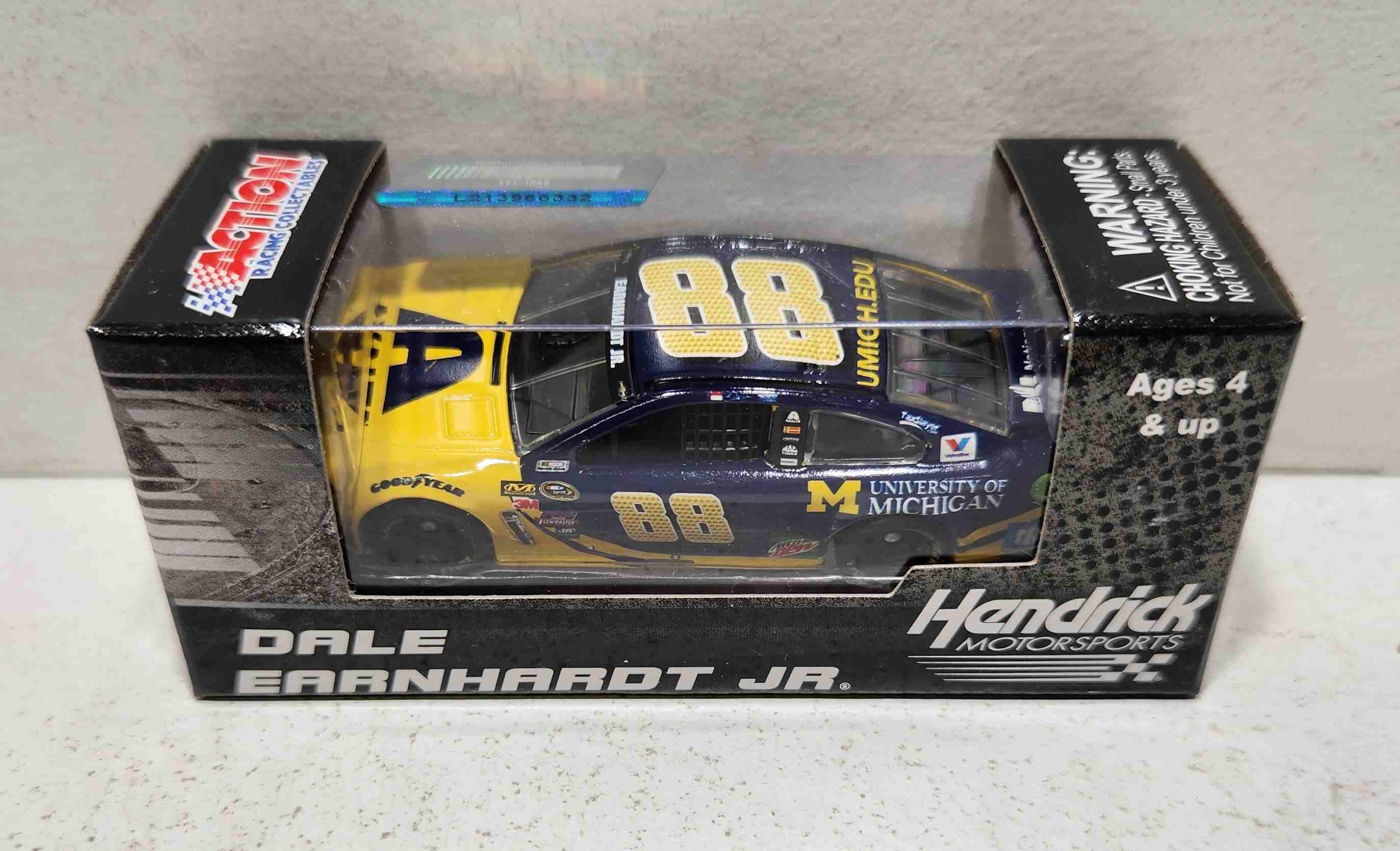 2016 Dale Earnhardt Jr 1/64th Axalta " University of Michigan" Pitstop Series Chevrolet SS