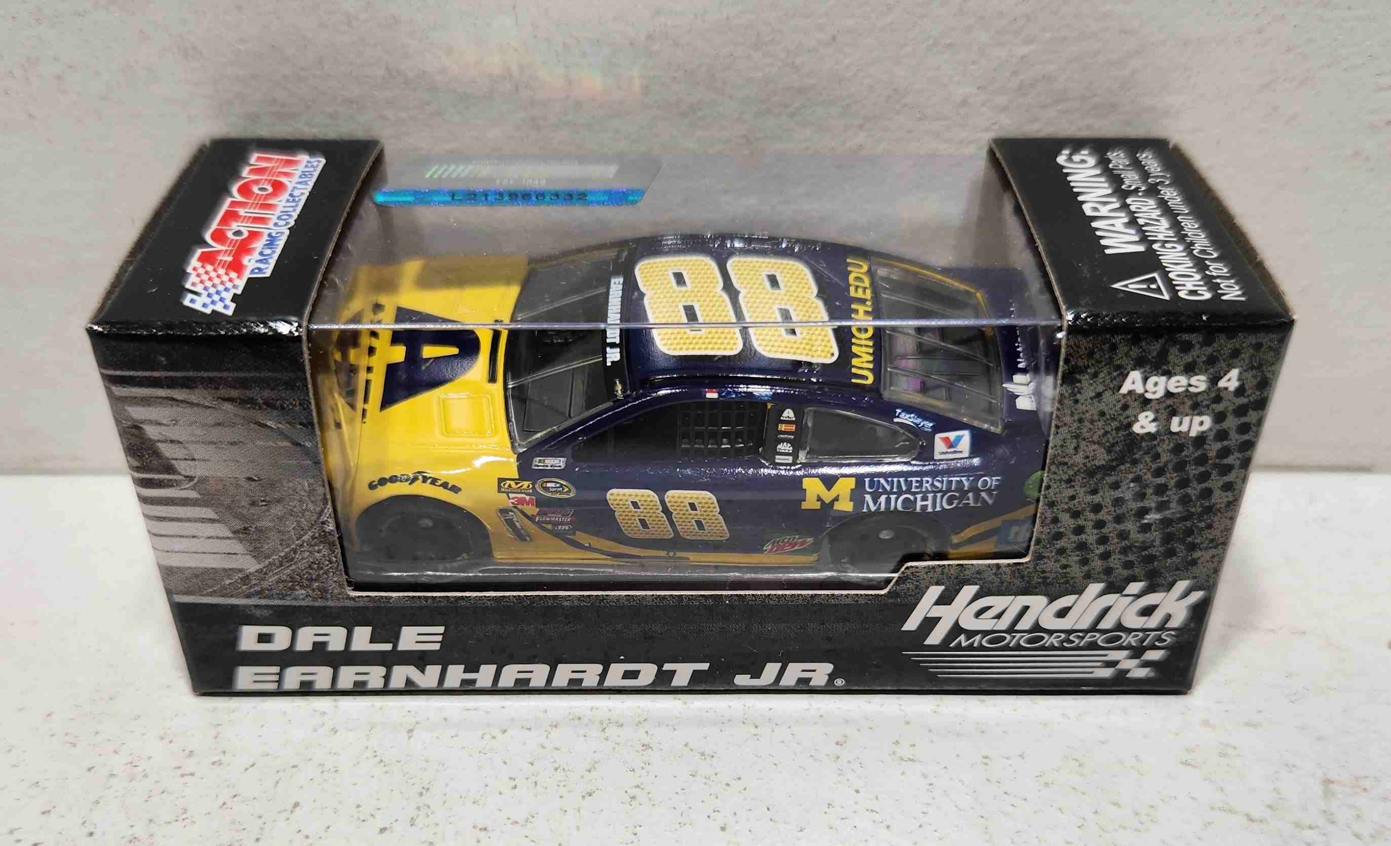 2016 Dale Earnhardt Jr 1/64th Axalta " Univ of Michigan" Pitstop Series Chevrolet SS