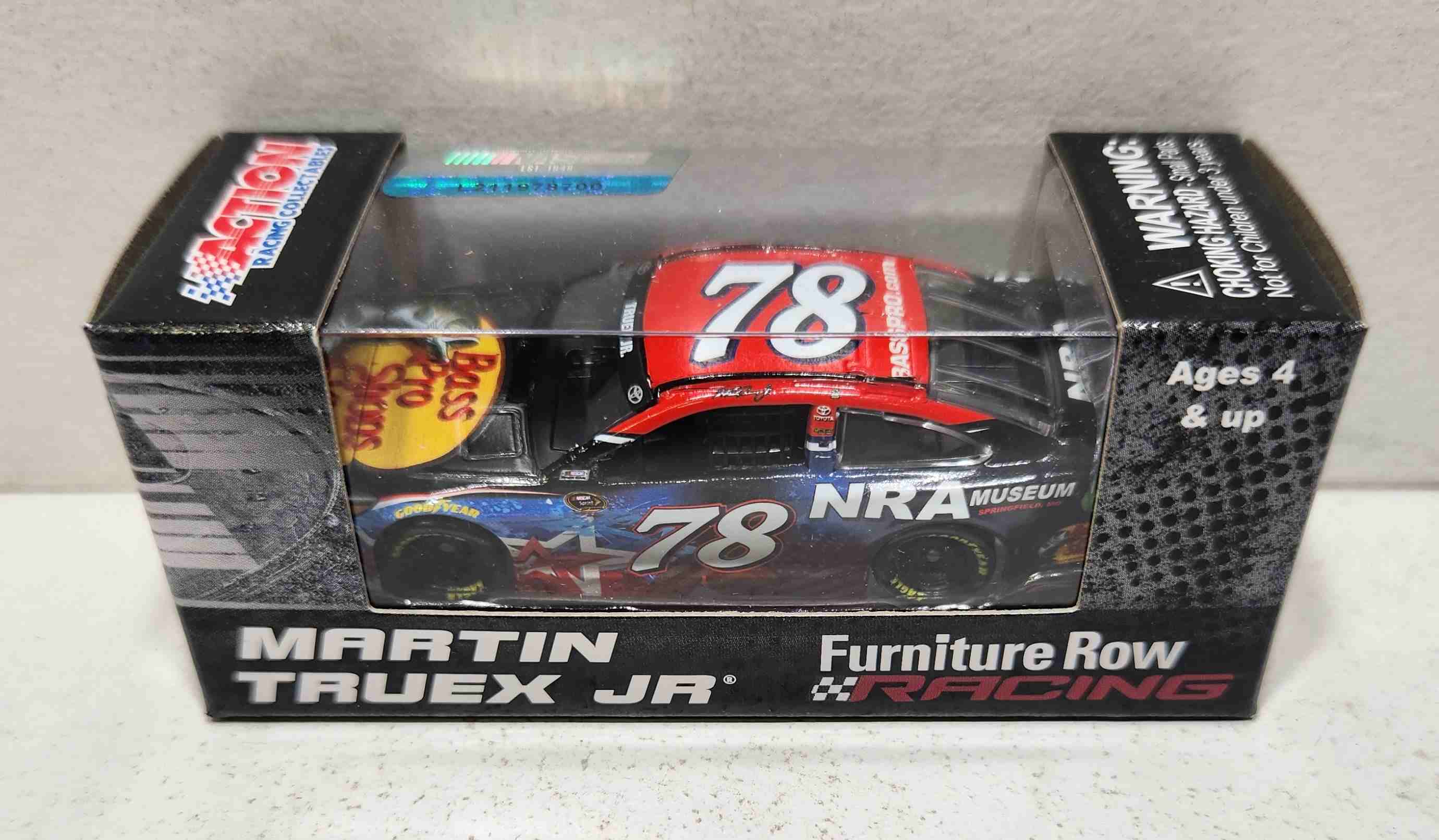 2016 Martin Truex Jr 1/64th Bass Pro Shops "NRA Museum" Pitstop Series Camry