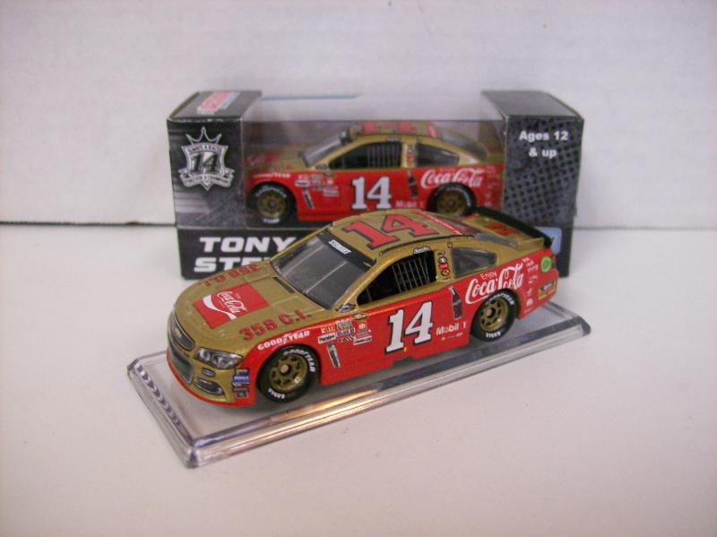 2016 Tony Stewart 1/64th Coca Cola "Darlington Throwback" Pitstop Series Chevrolet SS