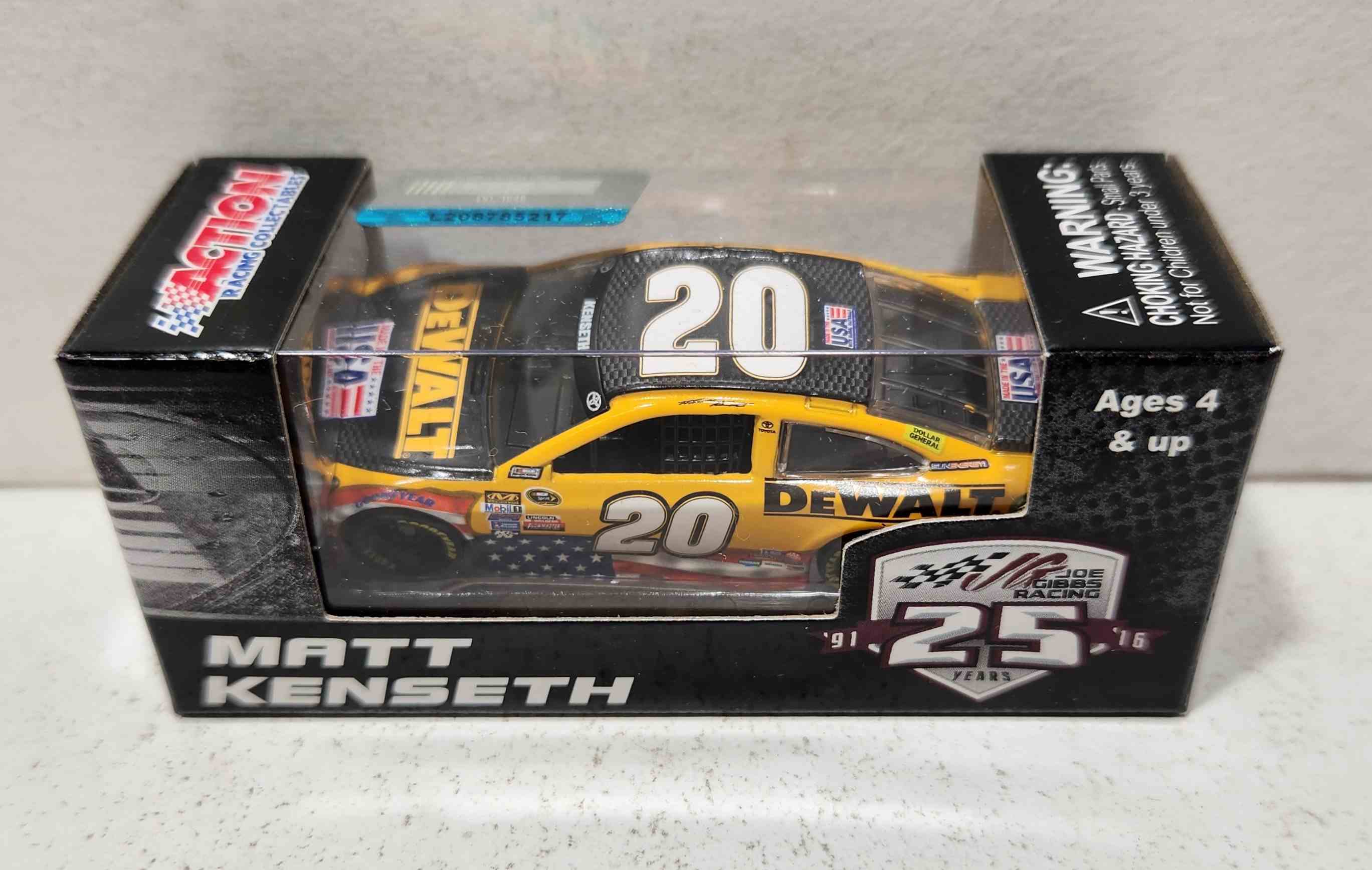 2016 Matt Kenseth 1/64th Dewalt Pitstop Series Camry