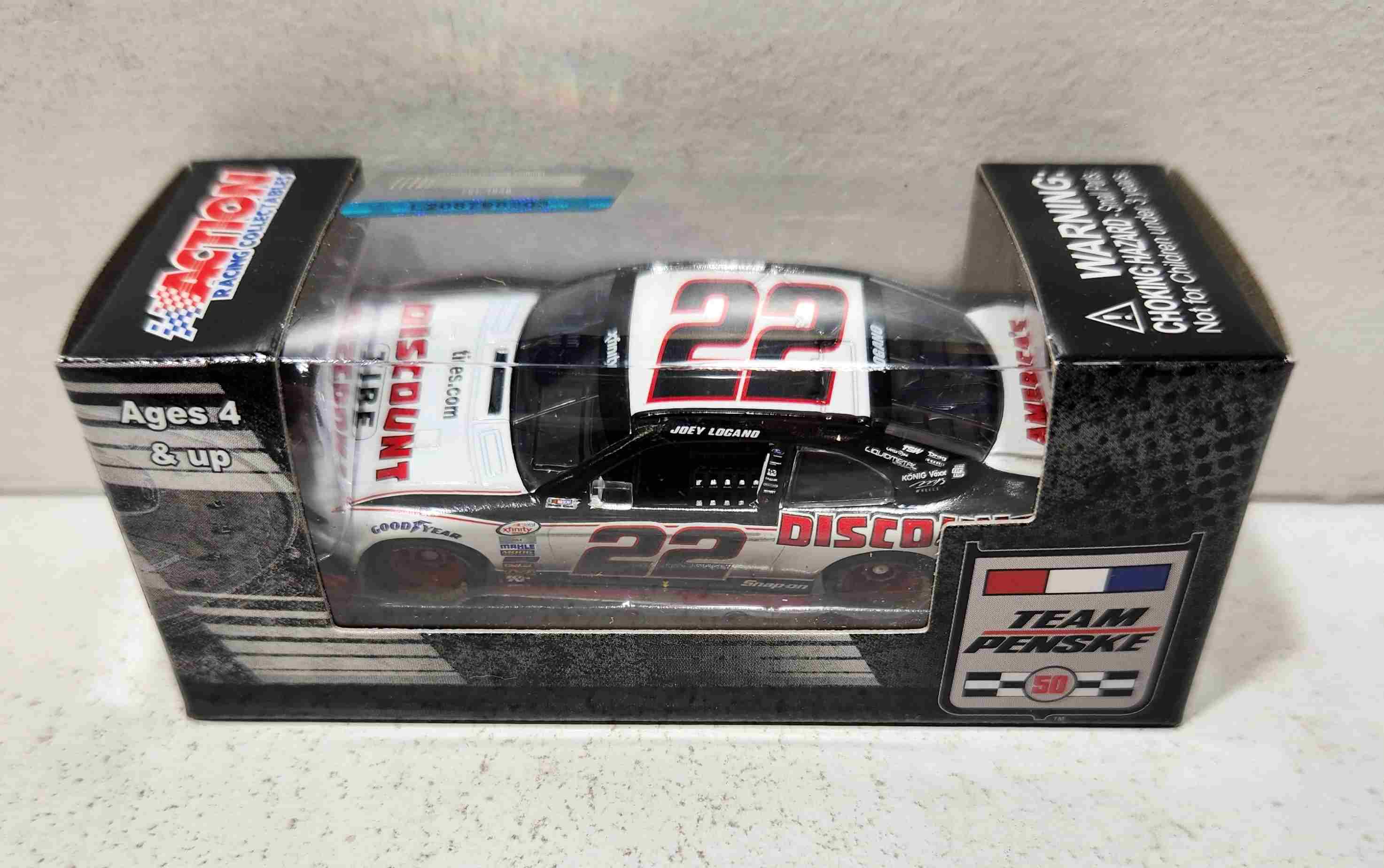 2016 Joey Logano 1/64th Discount Tire "Xfinity Series" Pitstop Series Mustang