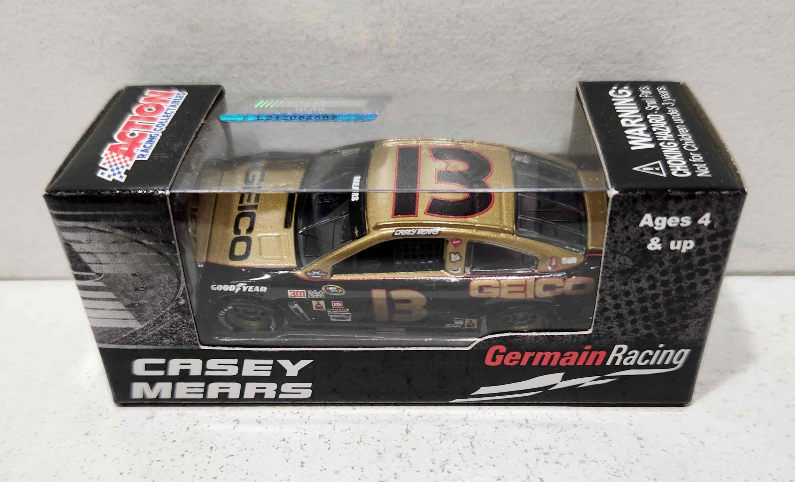 2016 Casey Mears 1/64th GEICO "Darlington Throwback" Pitstop Series Chevrolet SS