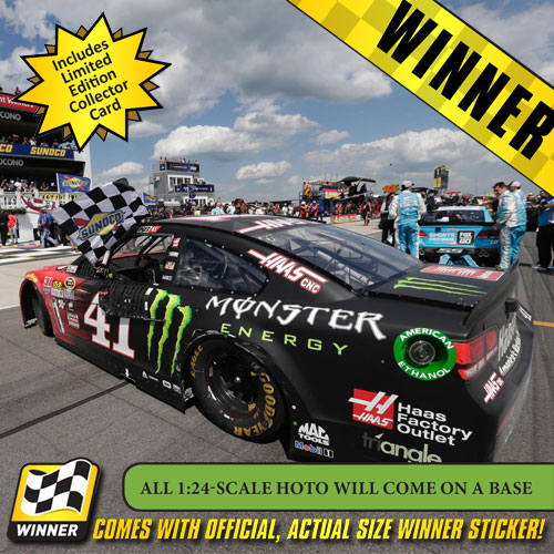 2016 Kurt Busch 1/24th HAAS/Monster Energy "Pocono Win" car