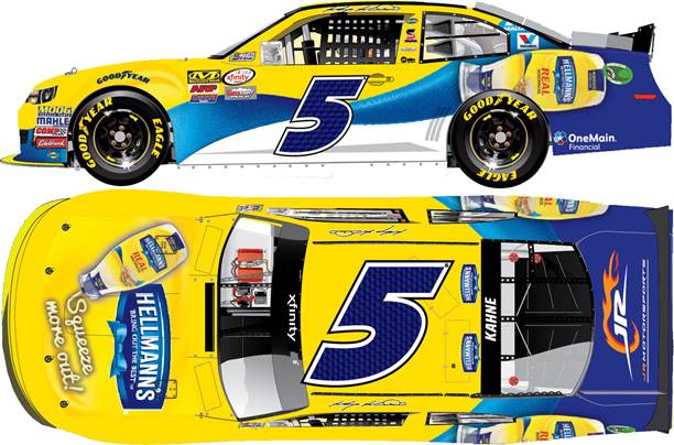 2016 Kasey Kahne 1/64th Hellmann's Squeeze "XFINITY Series " Pitstop Series car