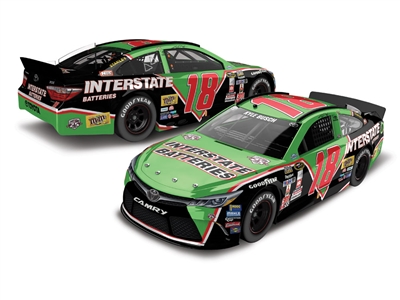 2016 Kyle Busch 1/64th Interstate Batteries "Darlington Throwback" Pitstop Series car