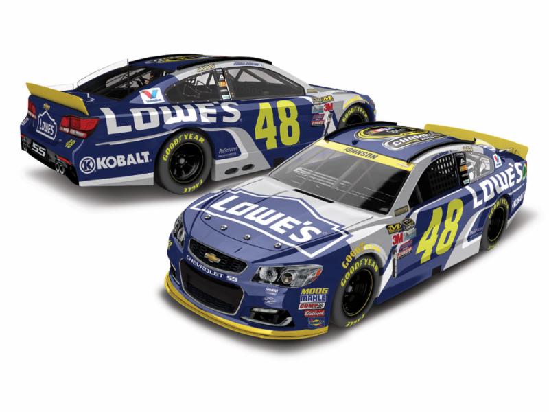 jimmie johnson lowe's for pros diecast
