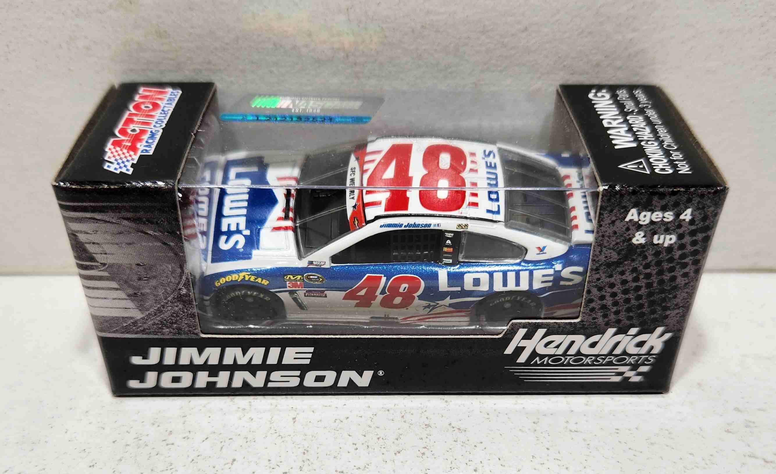 2016 Jimmie Johnson 1/64th Lowe's "Salutes" Pitstop Series Chevrolet SS