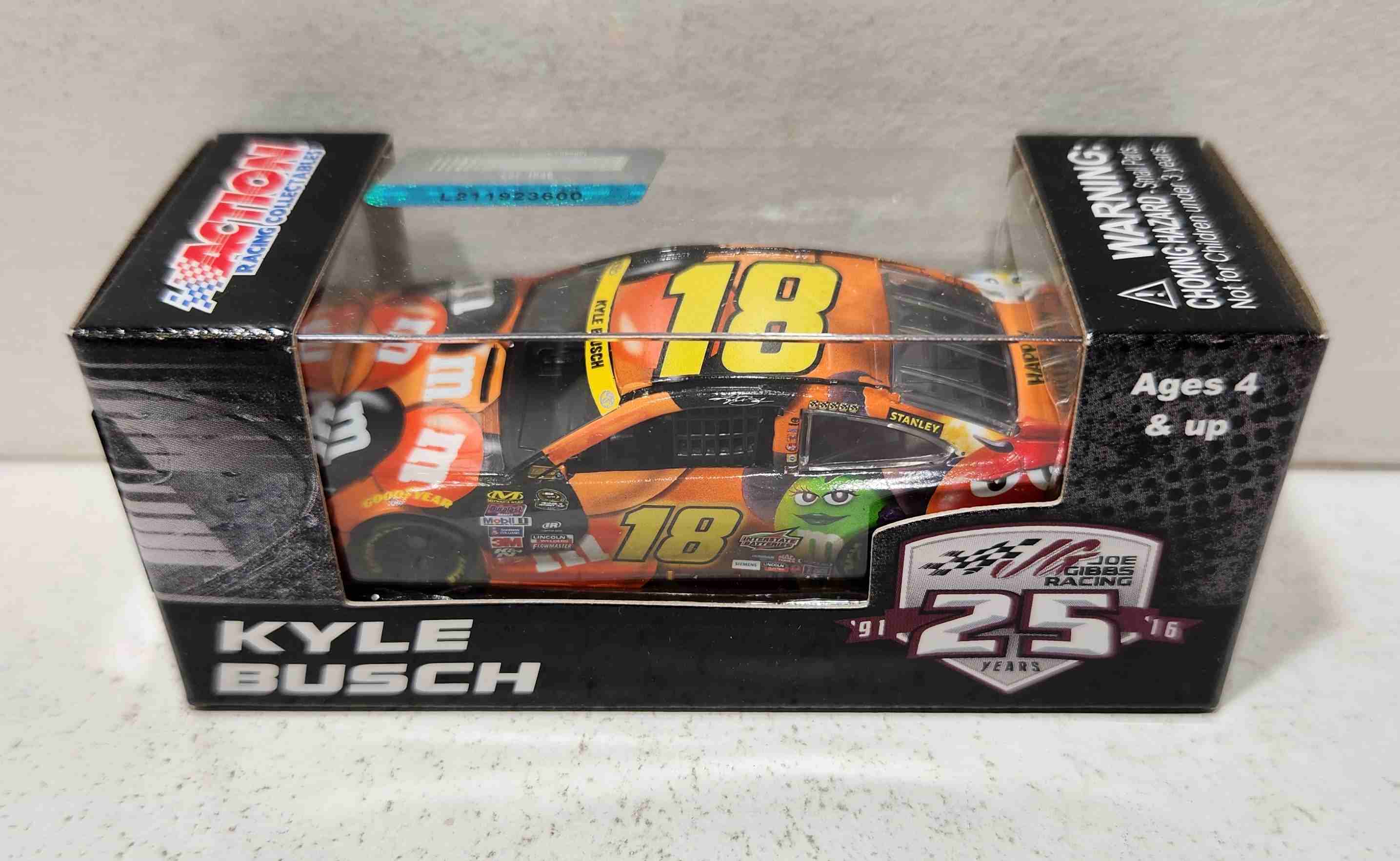 2016 Kyle Busch 1/64th M&M's "Halloween" Pitstop Series Camry