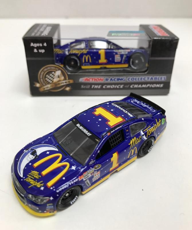 2016 Jamie McMurray 1/64th McDonalds "Darlington Throwback" Pitstop Series car