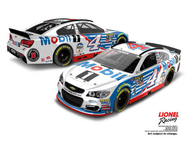 2016 Kevin Harvick 1/24th Mobil1 Chevrolet SS