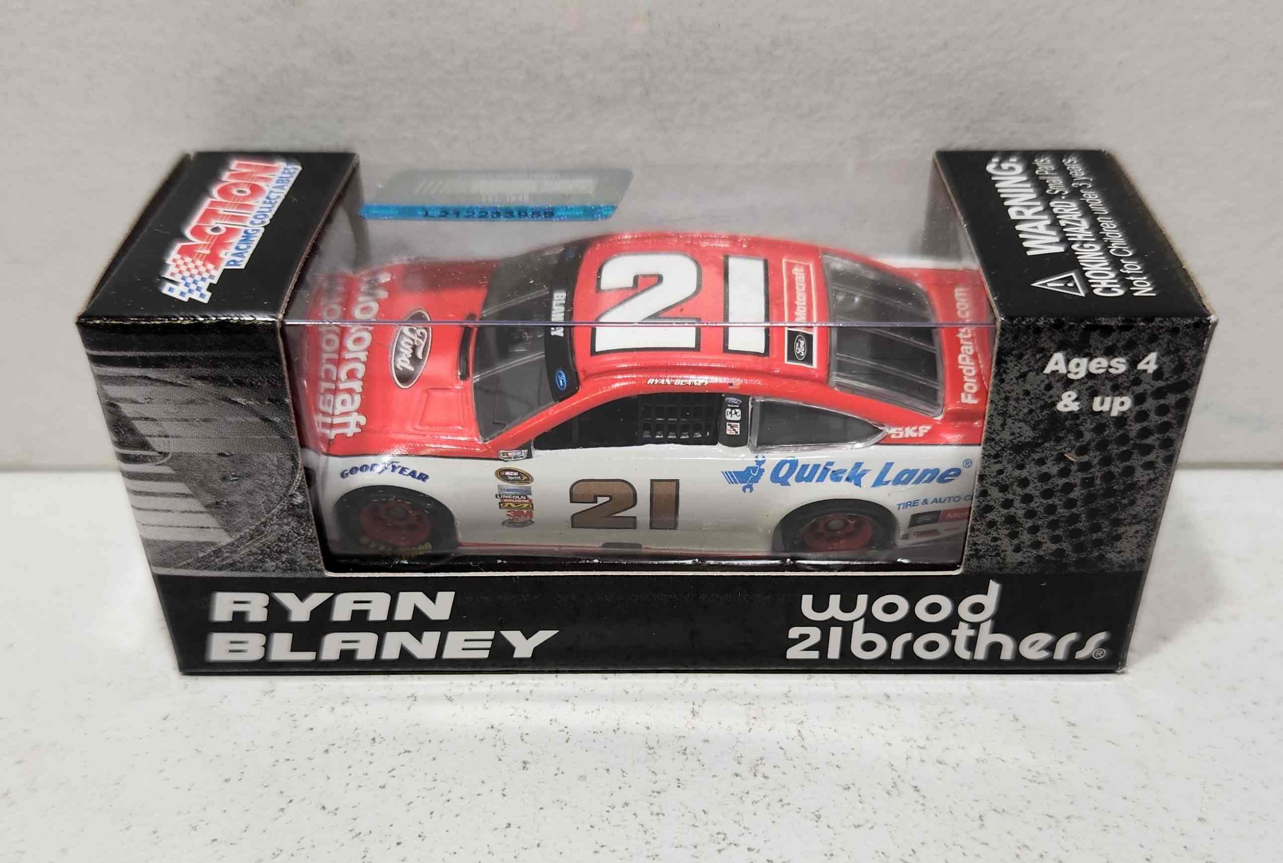 2016 Ryan Blaney 1/64th Motorcraft Pitstop Series Fusion