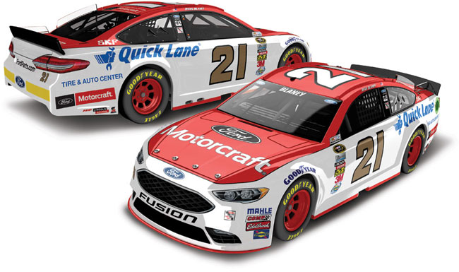 2016 Ryan Blaney 1/24th Motorcraft Fusion