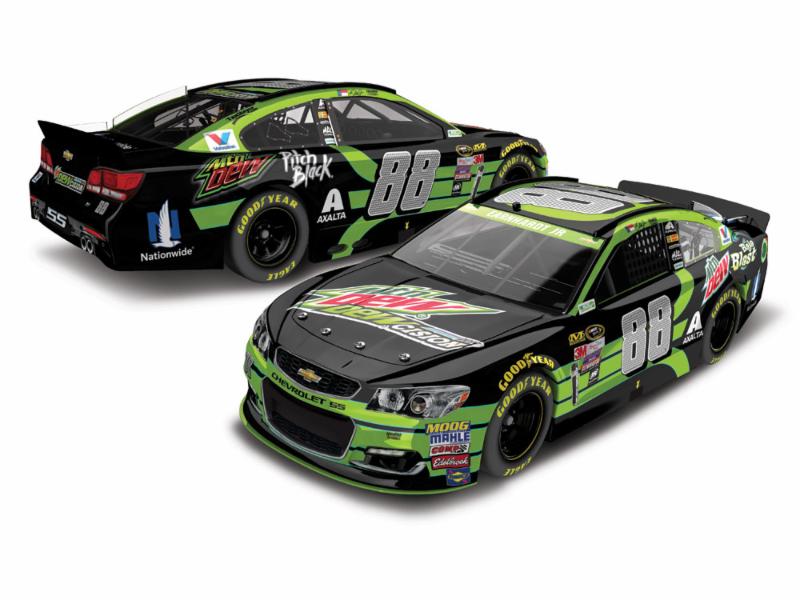 2016 Dale Earnhardt Jr 1/24th Mountain Dew "DEWcision""Autographed" Chevrolet SS