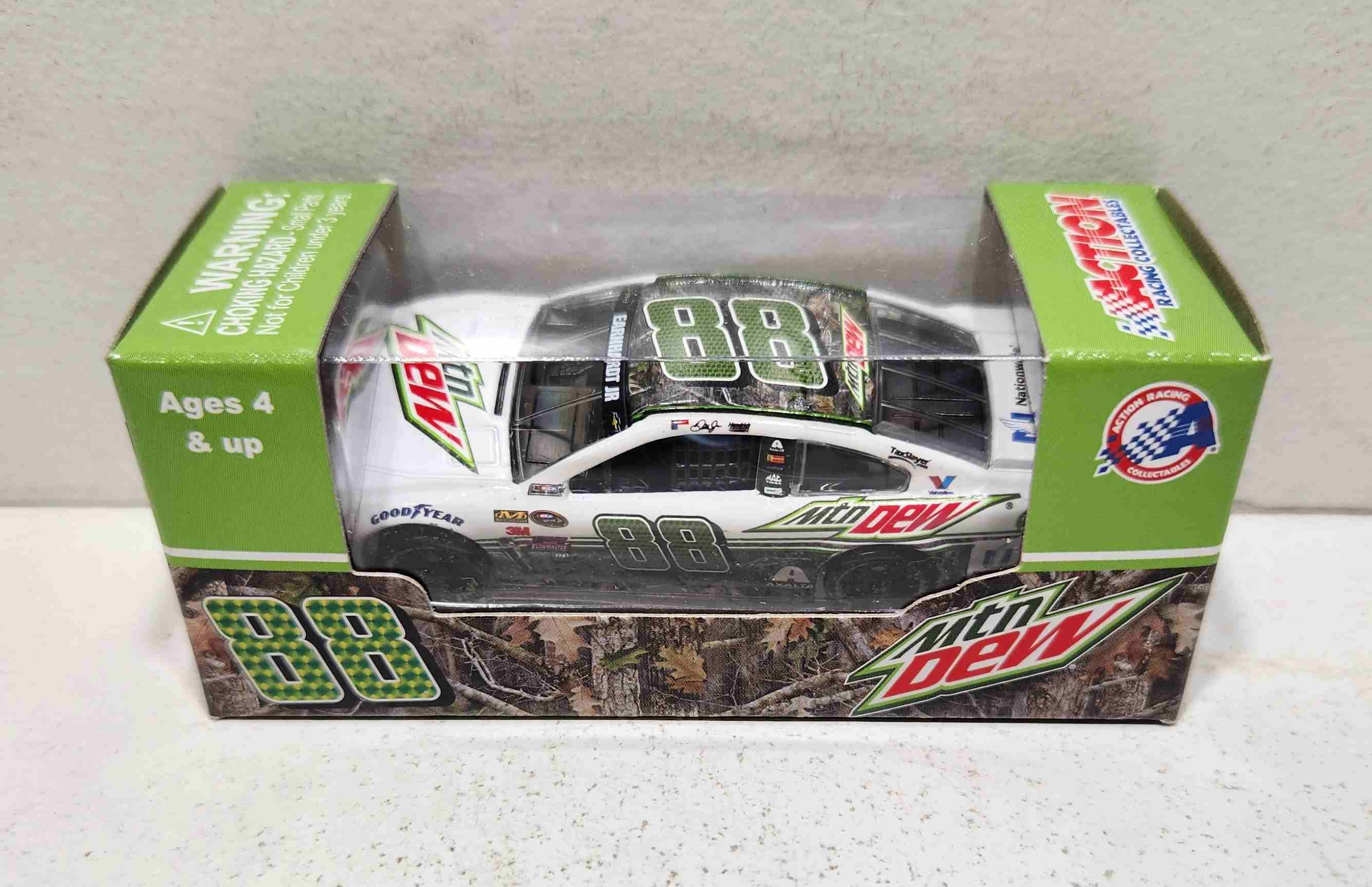 2016 Dale Earnhardt Jr 1/64th Mountain Dew "Camo" Pitstop Series Chevrolet SS driven by Alex Bowman