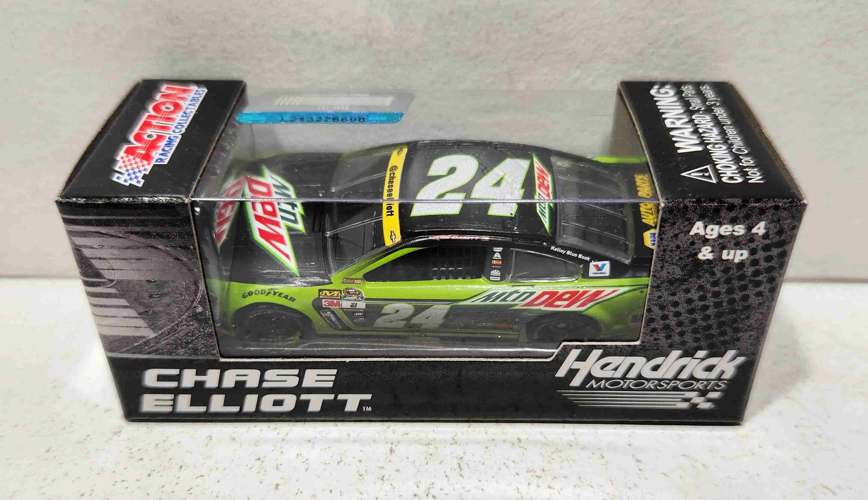 2016 Chase Elliott 1/64th Mountain Dew "Chase" Pitstop Series Chevrolet SS