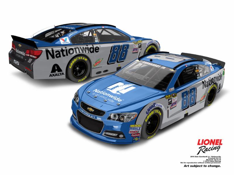 2016 Dale Earnhardt Jr 1/24th Nationwide Insurance car