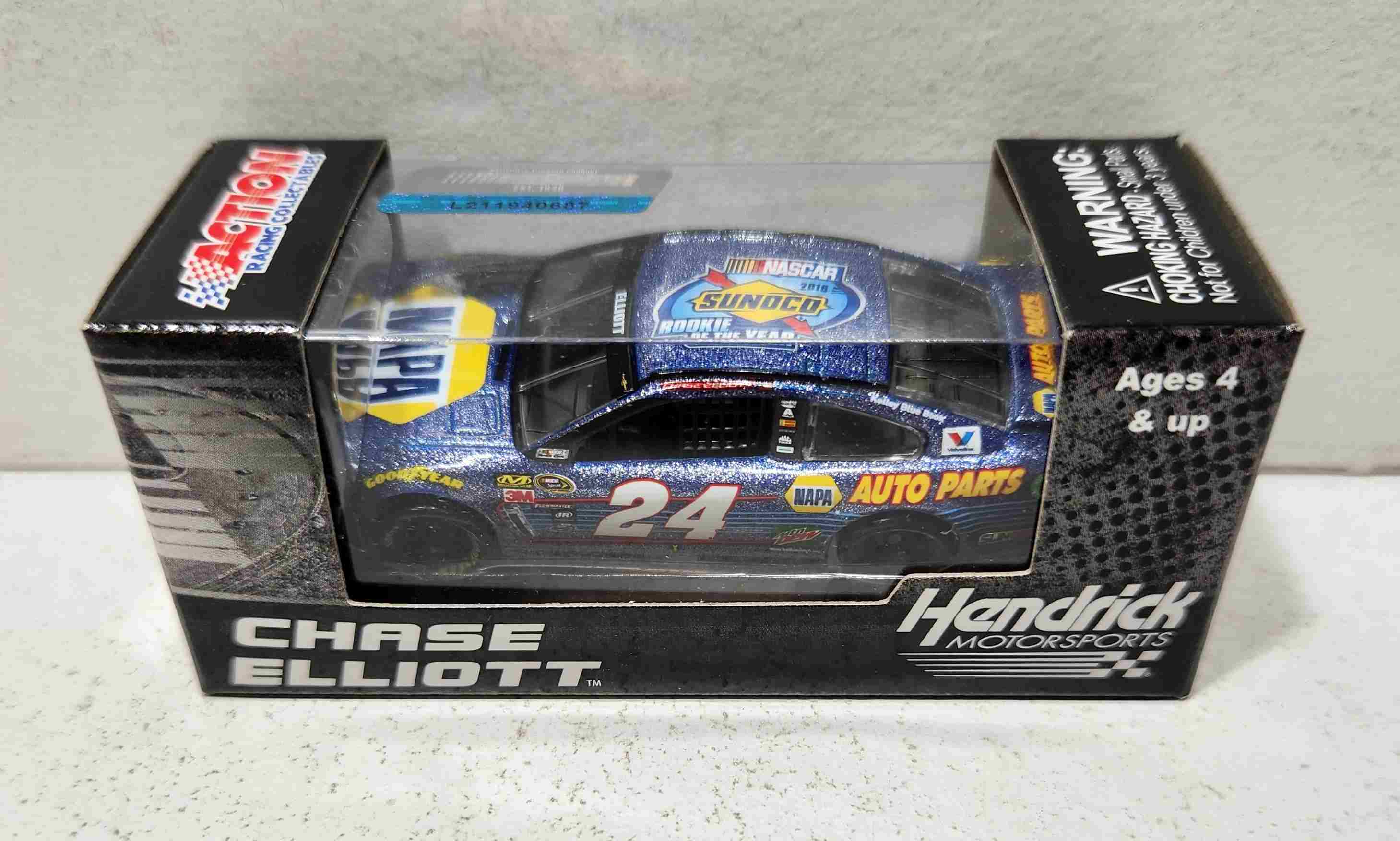2016 Chase Elliott 1/64th NAPA "Rookie of the Year" Pitstop Series Chevrolet SS