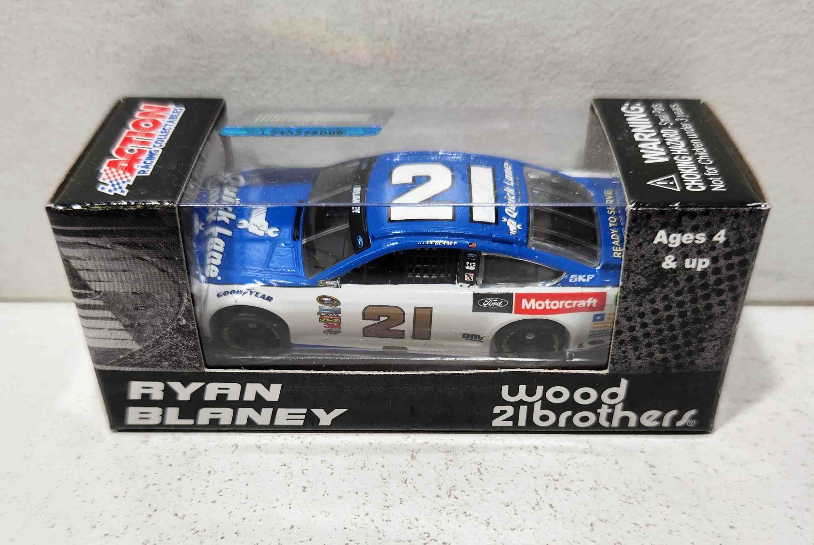 2016 Ryan Blaney 1/64th  Quick Lane Tire & Auto Centers Pitstop Series Fusion