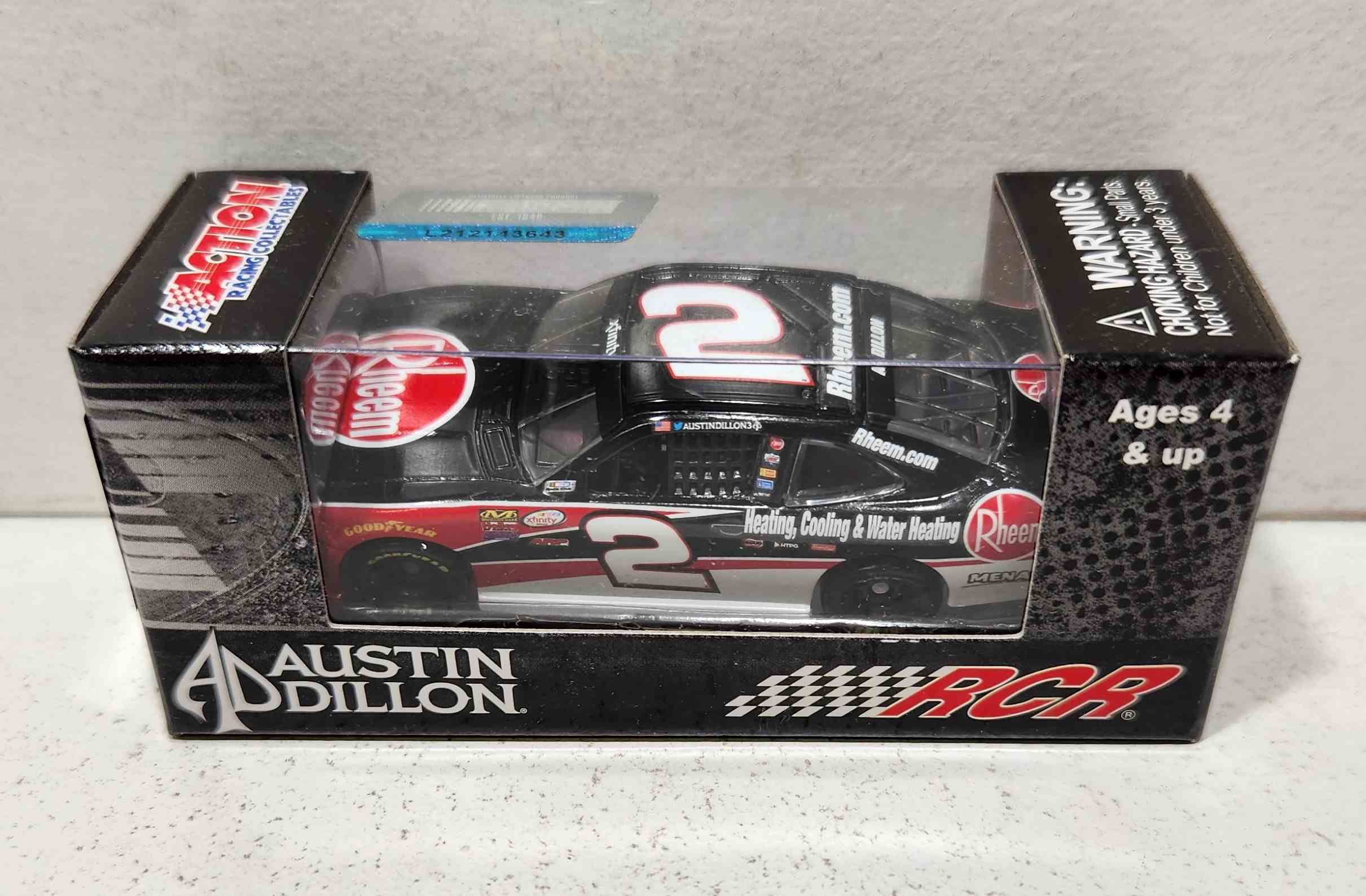 2016 Austin Dillon 1/64th Rheem "Xfinity Series" Pitstop Series Camaro