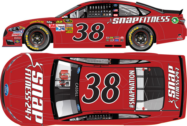 2016 Landon Cassill 1/64th Snap Fitness Pitstop Series car