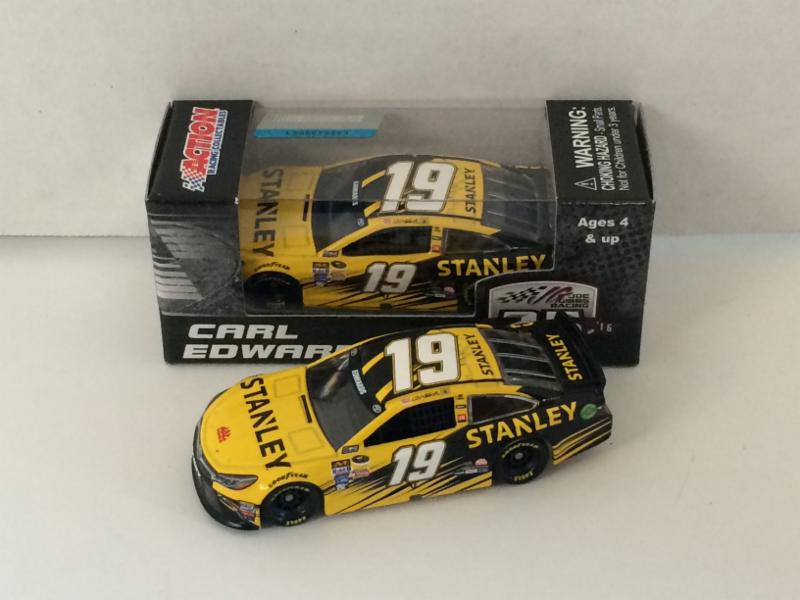 2016 Carl Edwards 1/64th Stanley Tools Pitstop Series Camry