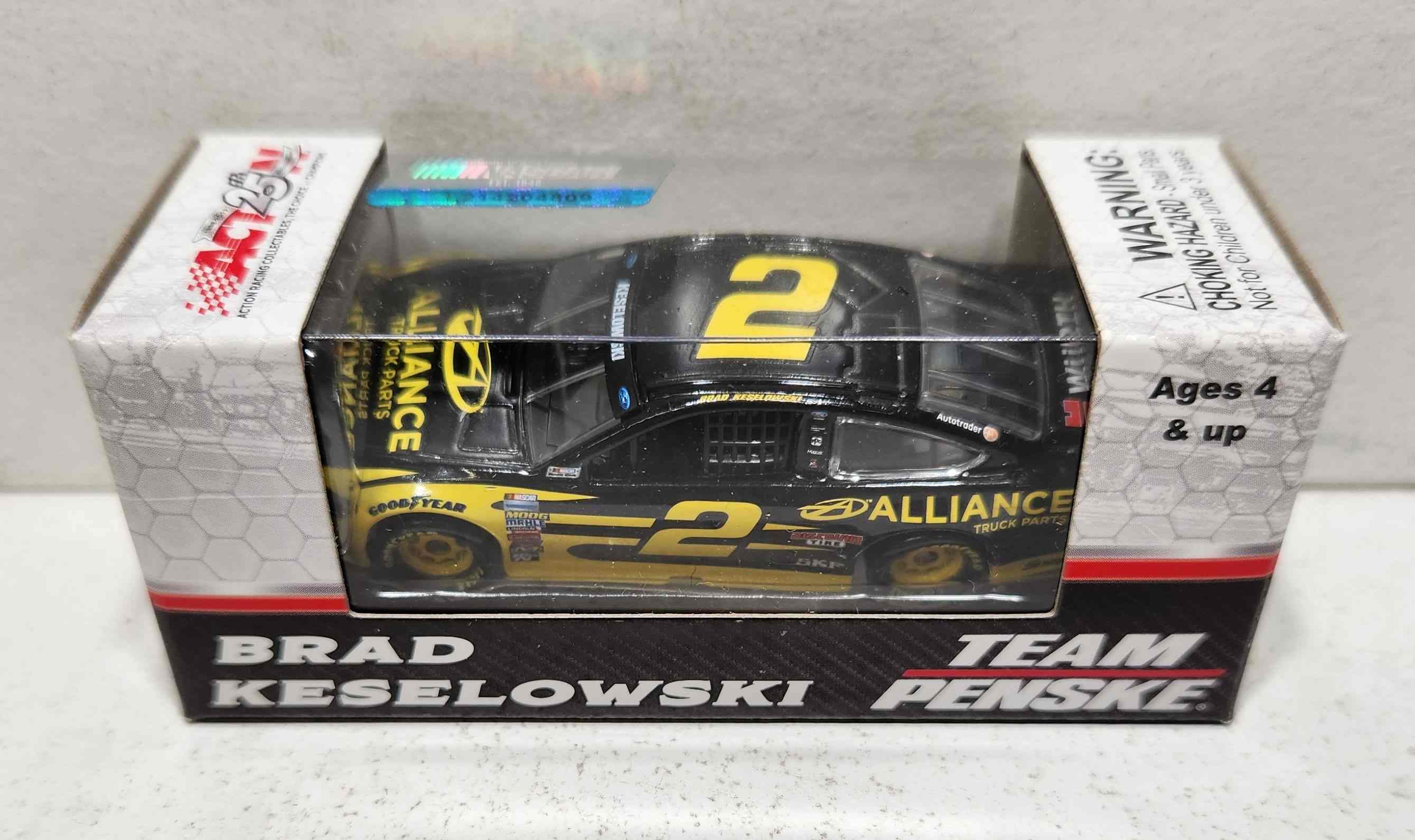 2017 Brad Keselowski 1/64th Alliance Truck Parts Pitstop Series Fusion