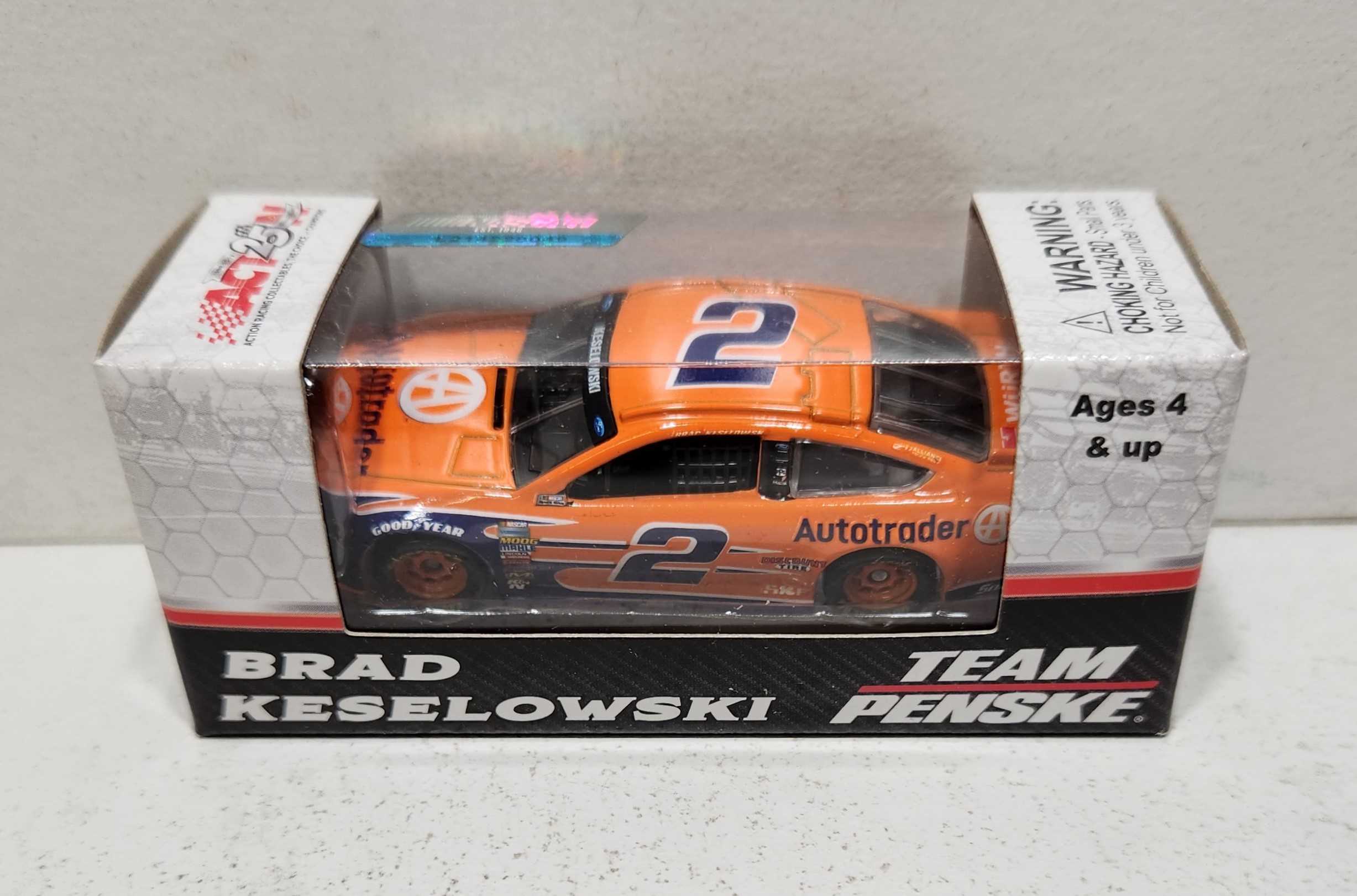 2017 Brad Keselowski 1/64th Autotrader Pitstop Series Fusion