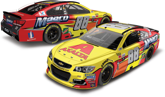 2017 Dale Earnhardt Jr 1/24th Axalta "MAACO" Chevrolet SS