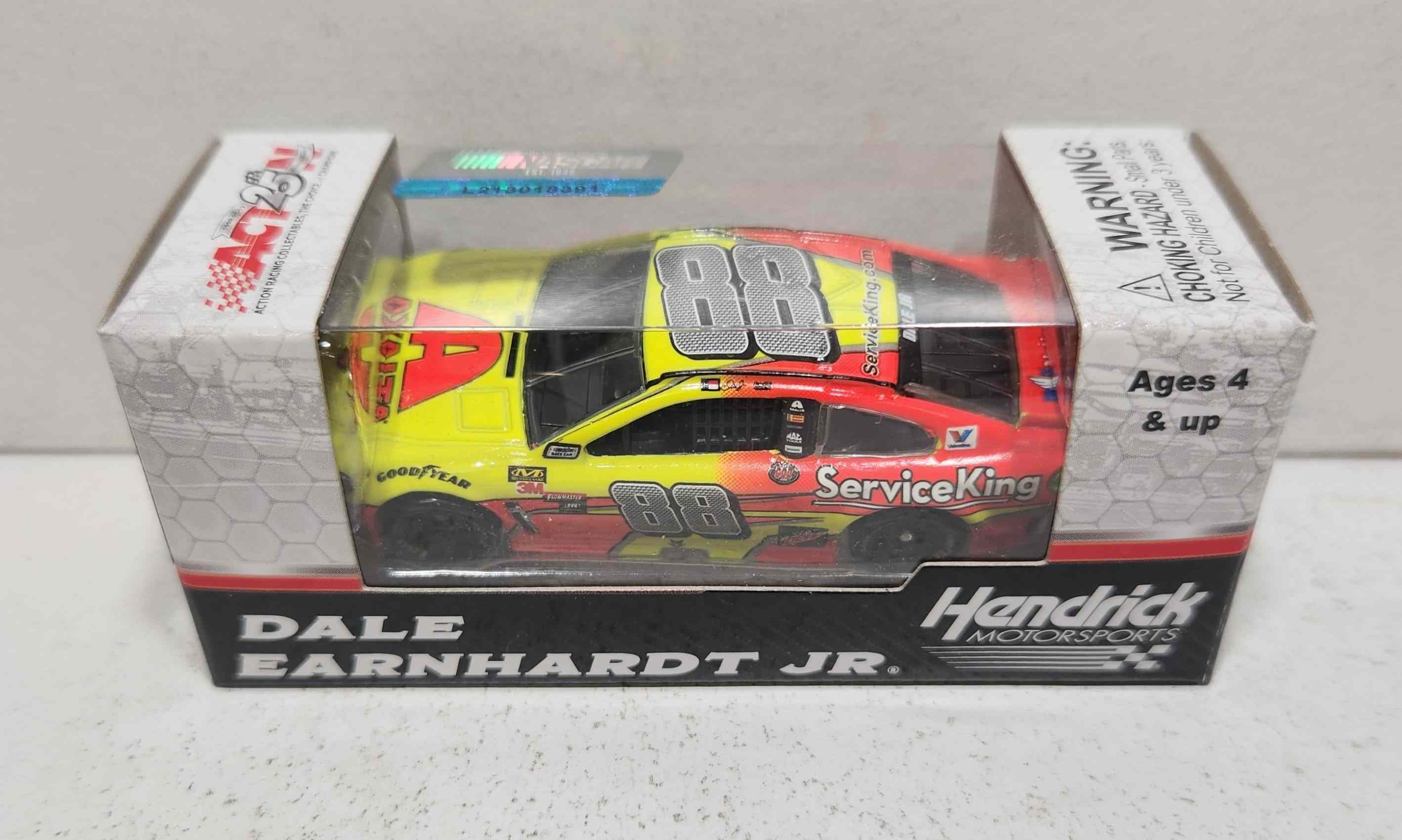 2017 Dale Earnhardt Jr 1/64th Axalta "Service King" "600th Start" Pitstop Series Chevrolet SS