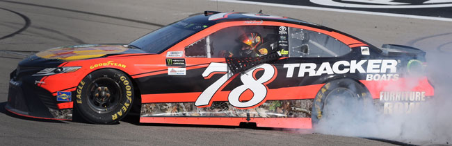 2017 Martin Truex Jr 1/24th Bass Pro Shops/Tracker Boats "Las Vegas Win"  car
