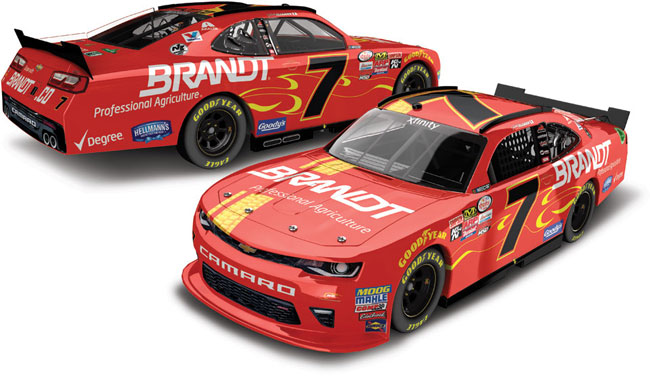 2017 Justin Allgaier 1/64th Brandt "Xfinity Series" Pitstop Series car