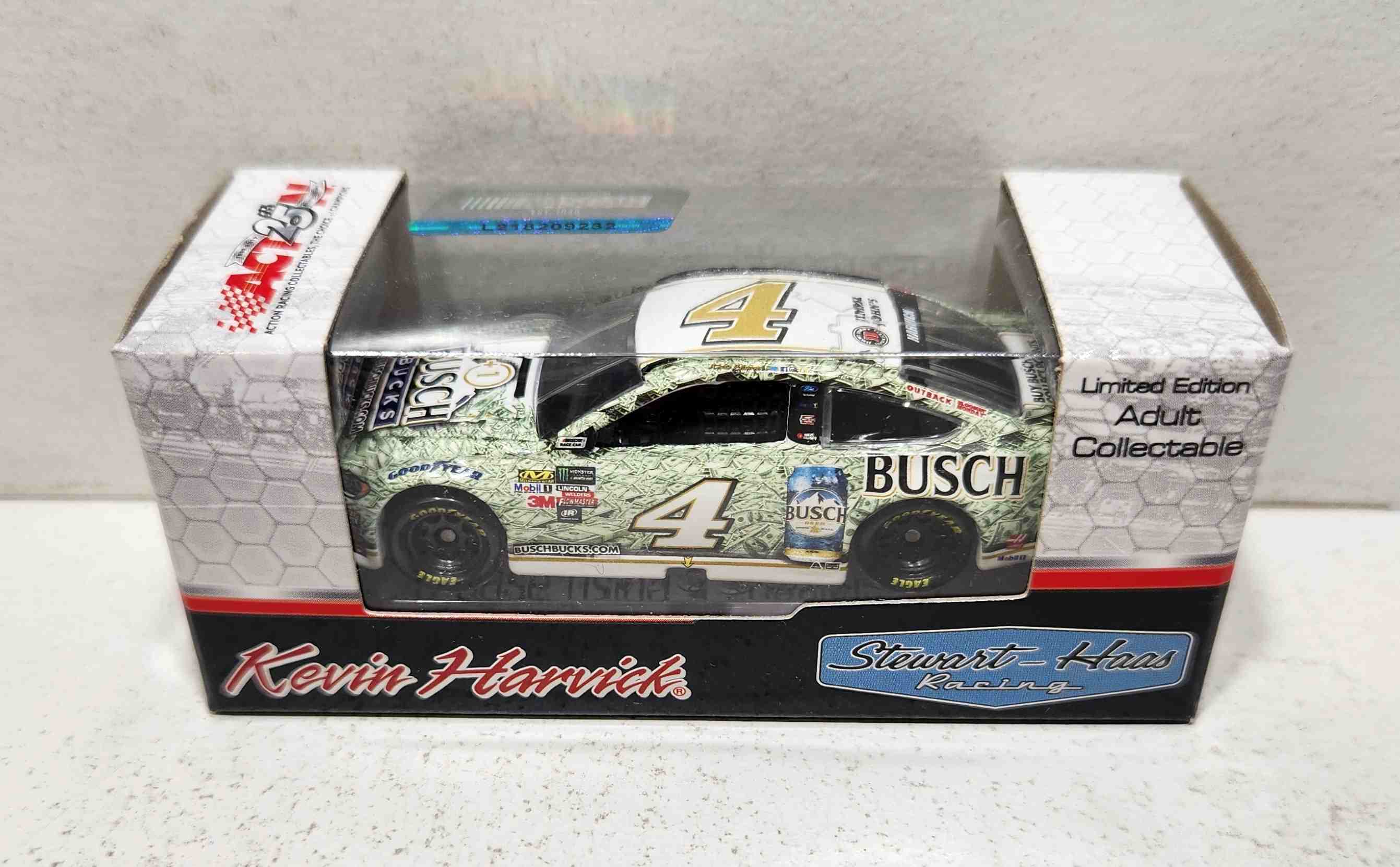 2017 Kevin Harvick 1/64th Busch Beer "Bucks" Pitstop Series Fusion