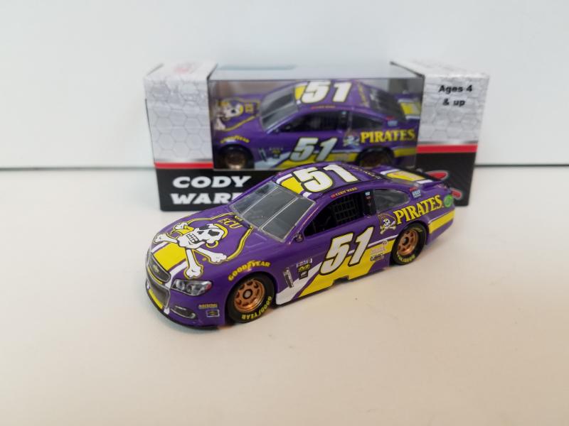 2017 Cody Ware 1/64th East Carolina University Pitstop Series Chevrolet SS