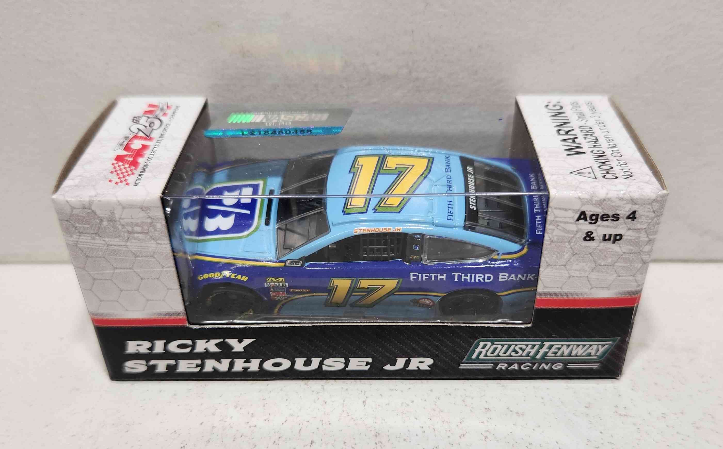 2017 Ricky Stenhouse Jr 1/64th Fifth Third Bank Pitstop Series Fusion