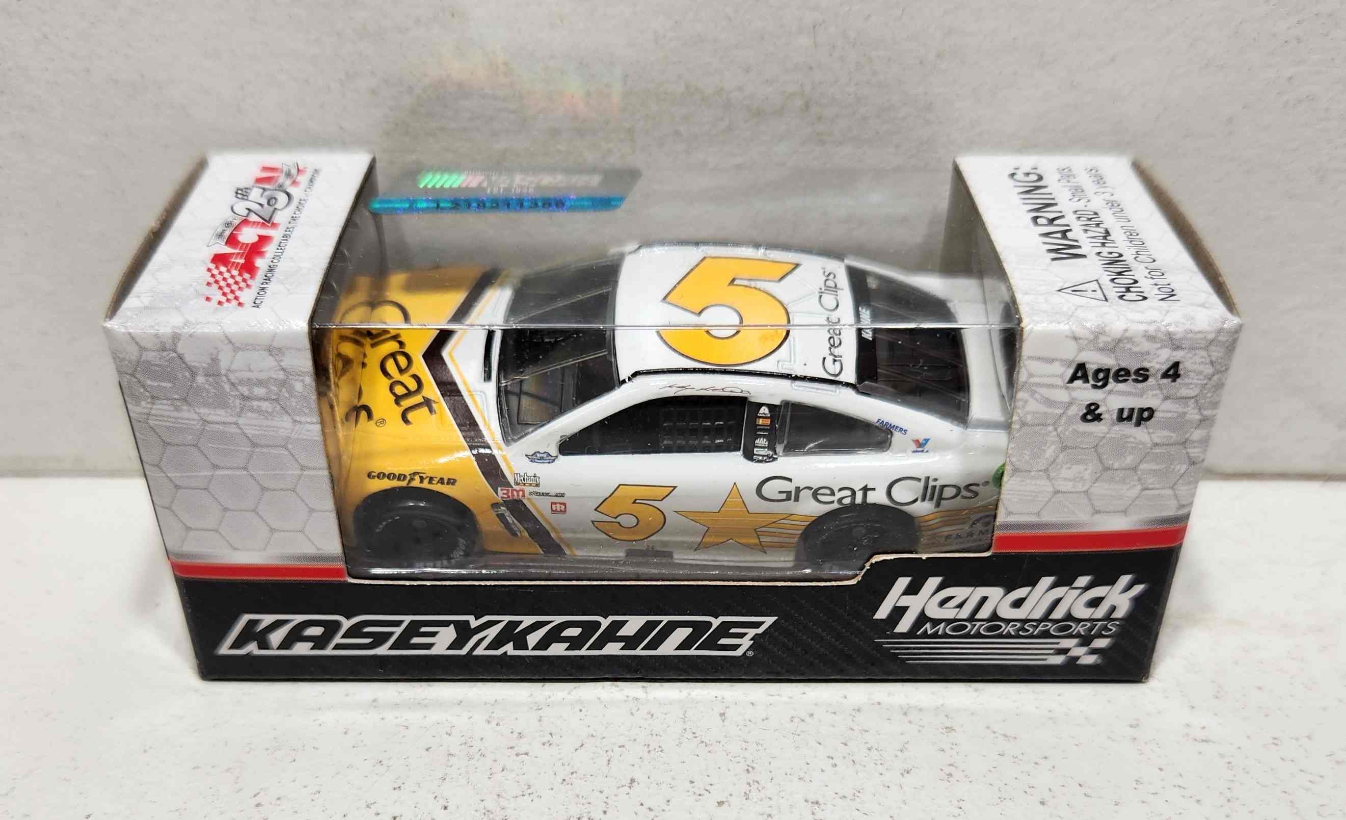2017 Kasey Kahne 1/64th Great Clips "Darlington Throwback" Pitstop Series Chevrolet SS