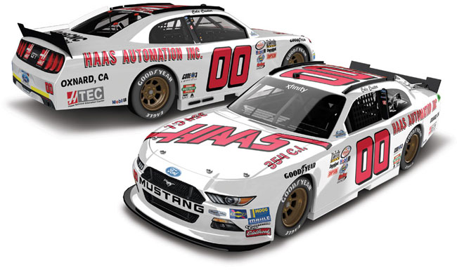 2017 Cole Custer 1/64th HAAS "Darlington Throwback" "Xfinity Series" Pitstop Series car