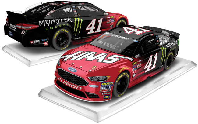 2017 Kurt Busch 1/24th HAAS Automation/Monster Energy car